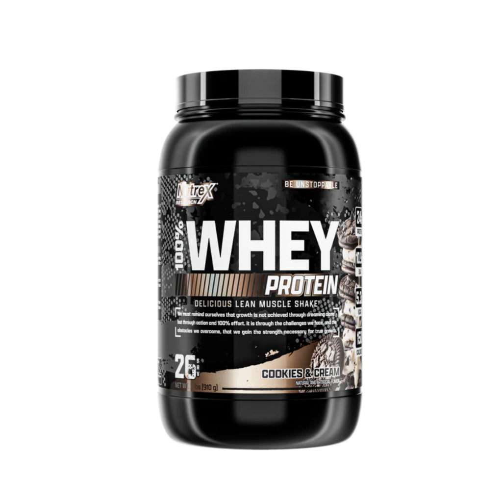 Nutrex Research 100% Whey Premium Whey Protein, 2-5lbs