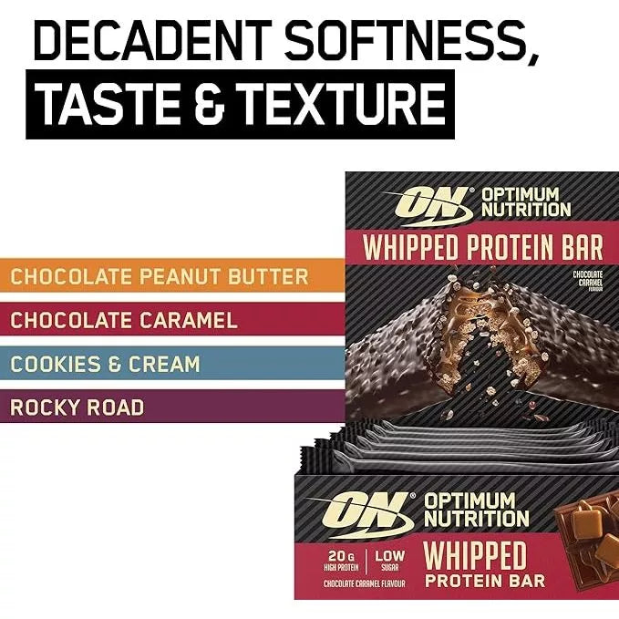 Optimum Nutrition Whipped Protein Bar, 3-10 bars