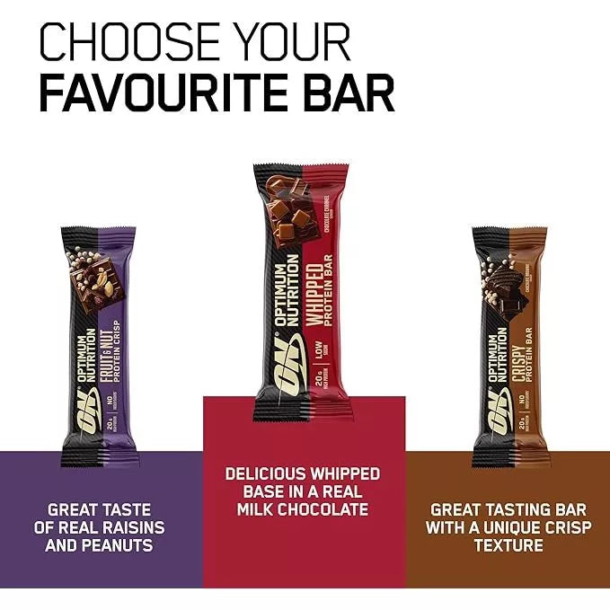 Optimum Nutrition Whipped Protein Bar, 3-10 bars