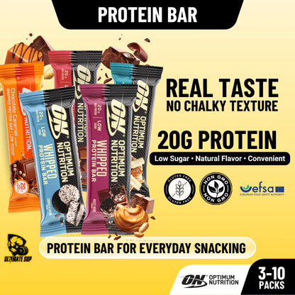 Optimum Nutrition Whipped Protein Bar, 3-10 bars