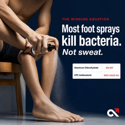 AllenMan, Cooling Foot Spray Foot Deodorant Shoe, 45ml