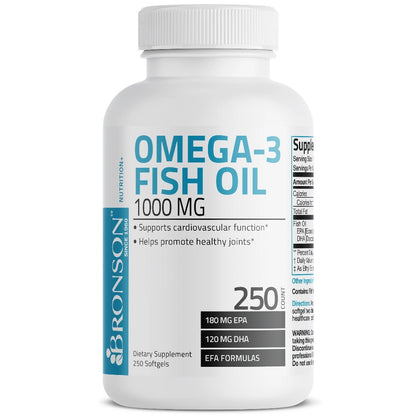 Bronson, Omega-3 Fish Oil EPA DHA 100/250, 1000mg