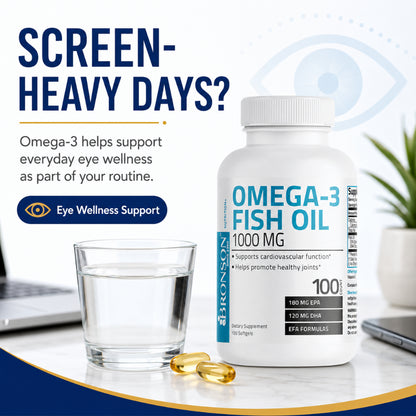 Bronson, Omega-3 Fish Oil EPA DHA 100/250, 1000mg