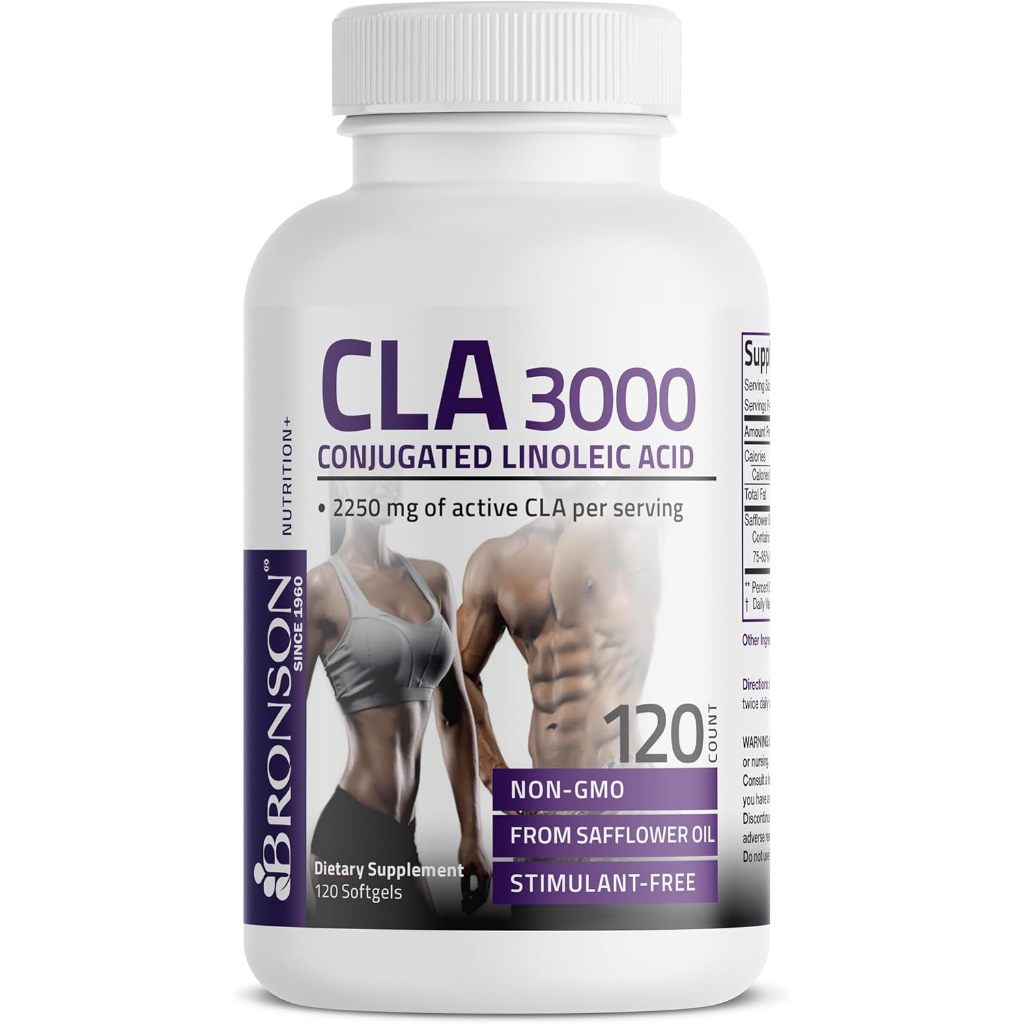 Bronson, CLA 3000 Conjugated Linoleic Acid Non-Stim