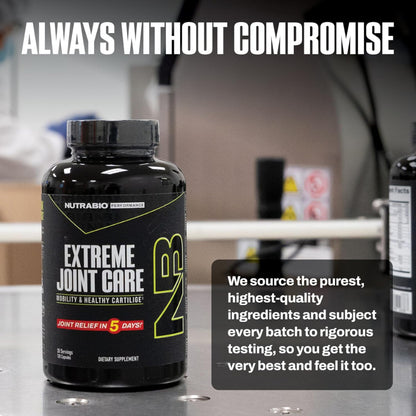 NutraBio, Extreme Joint Care Supports Joints Mobility, 120caps