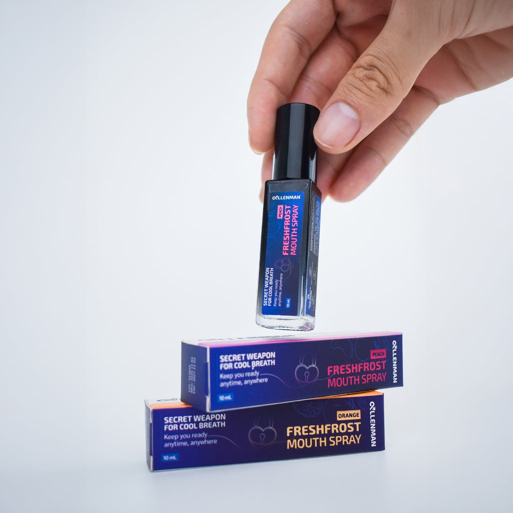 AllenMan, Freshfrost Mouth Spray Fresh Breath Men, 10ml