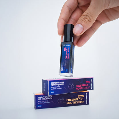 AllenMan, Freshfrost Mouth Spray Fresh Breath Men, 10ml