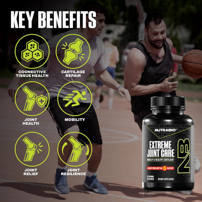 NutraBio, Extreme Joint Care Supports Joints Mobility, 120caps