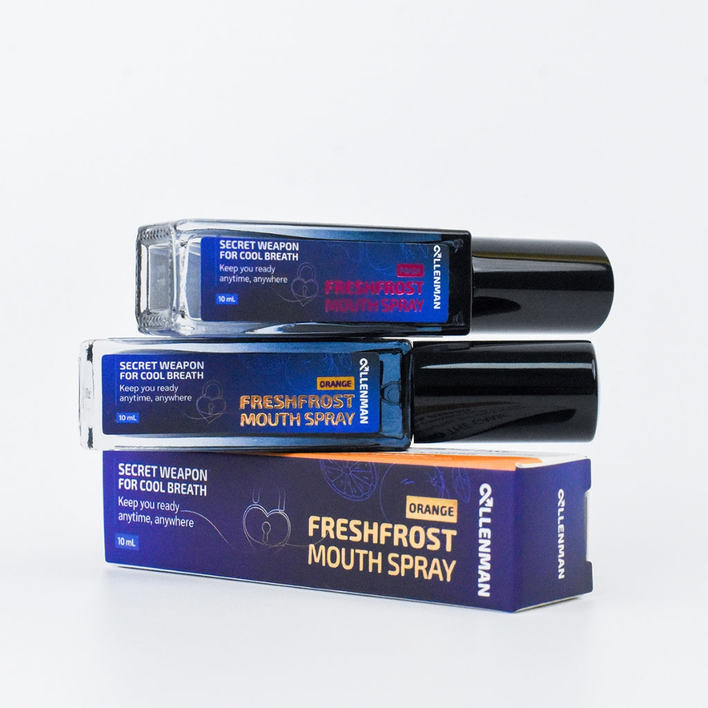 AllenMan, Freshfrost Mouth Spray Fresh Breath Men, 10ml