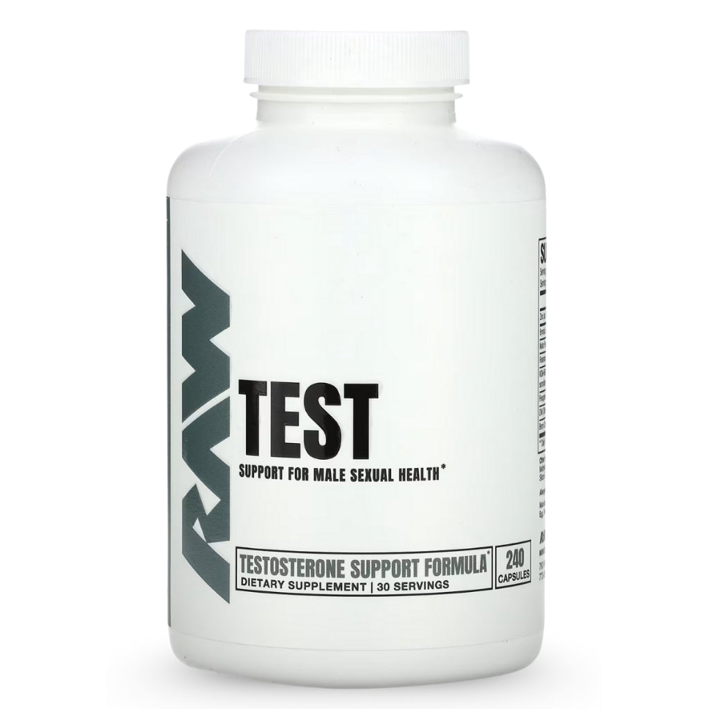 Raw Nutrition, Test Support Men's Health Zinc Fenugreek, 240caps
