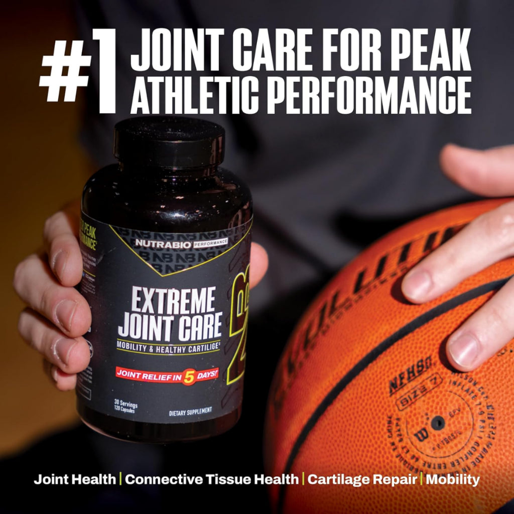 NutraBio, Extreme Joint Care Supports Joints Mobility, 120caps