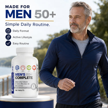 Bronson, ONE Daily Mens 50 Complete Multivitamin