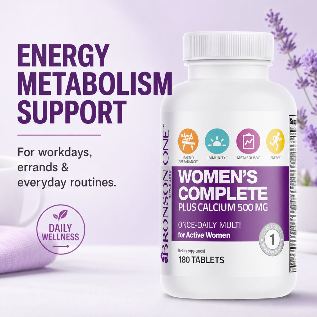 Bronson, ONE Daily Women’s Complete Multivitamin Multimineral, 180Tablets