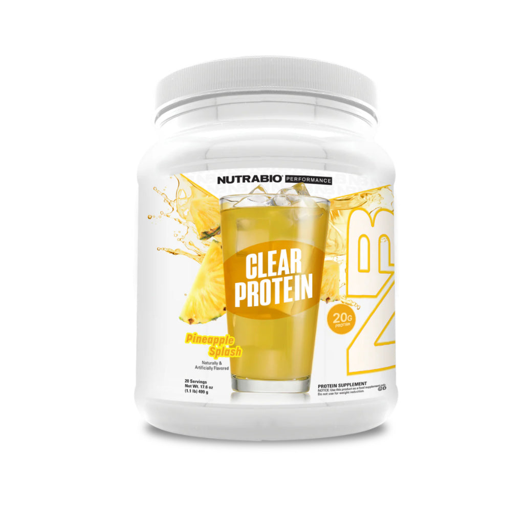 NutraBio, Clear Protein Powder Whey Protein Isolate, 20Servings