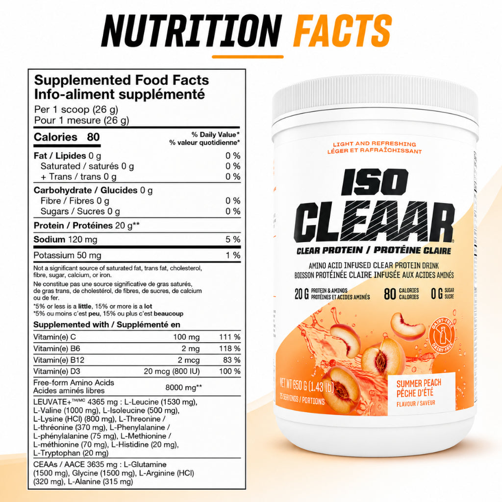 PVL, ISO CLEAAR Beef Clear Protein Isolate, 1.6lb