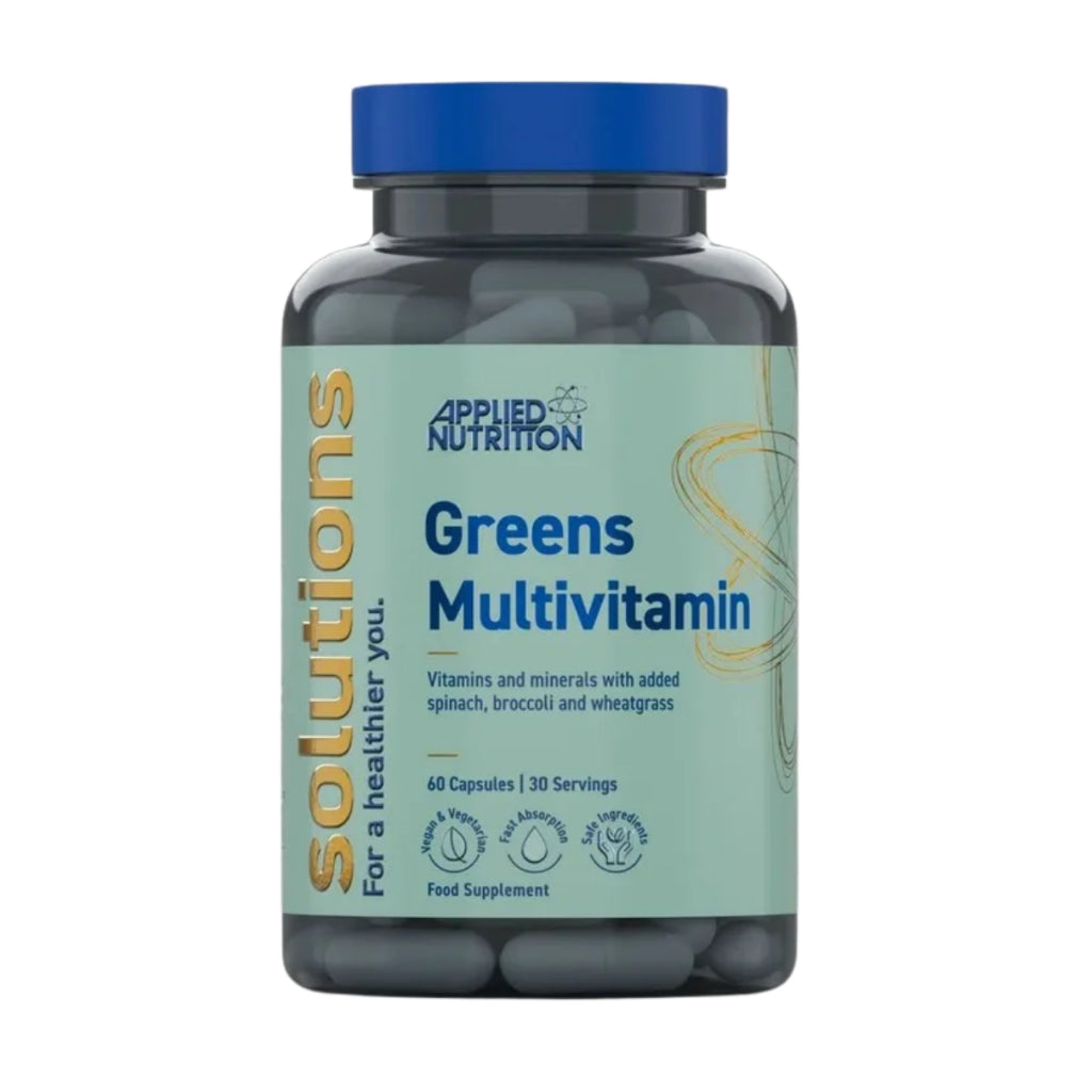 Applied Nutrition, Greens Multivitamin Capsules Daily Greens Essential, 60cap