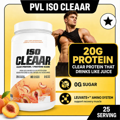 PVL, ISO CLEAAR Beef Clear Protein Isolate, 1.6lb