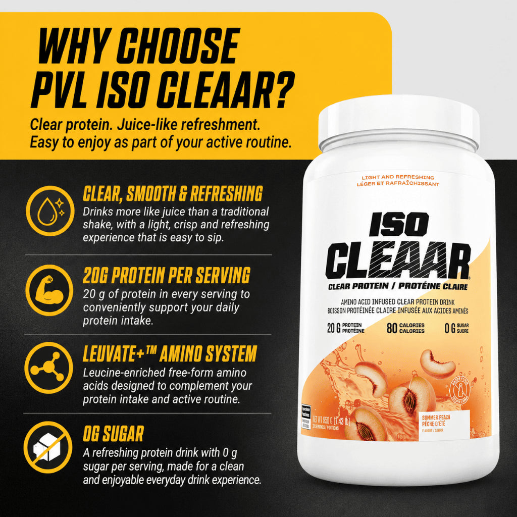 PVL, ISO CLEAAR Beef Clear Protein Isolate, 1.6lb