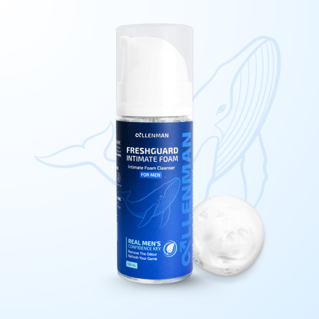 AllenMan, Freshguard Intimate Foam Wash for Men, 100ml