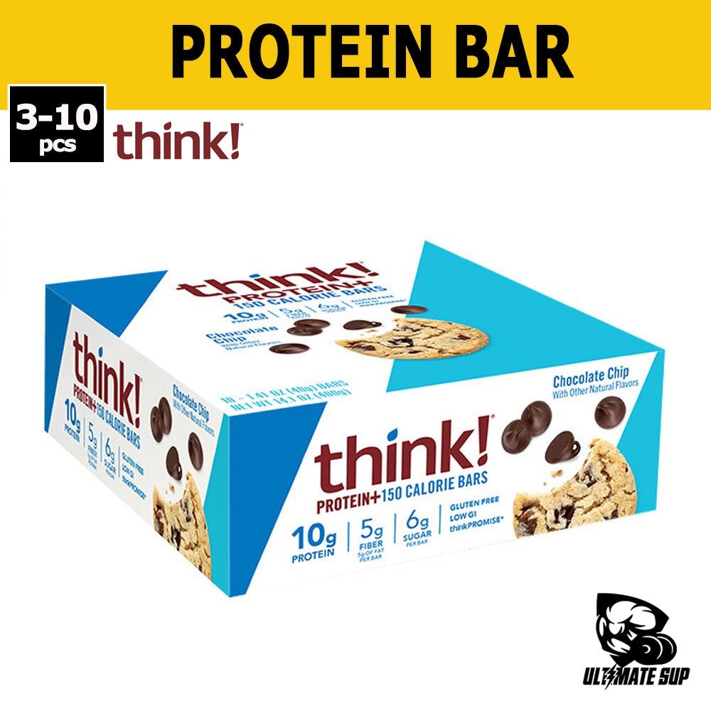 Think!, Protein+ 150 Calorie Bars, 10 Bars/servings, 1.41 oz (40 g) Each - Ultimate Sup Singapore