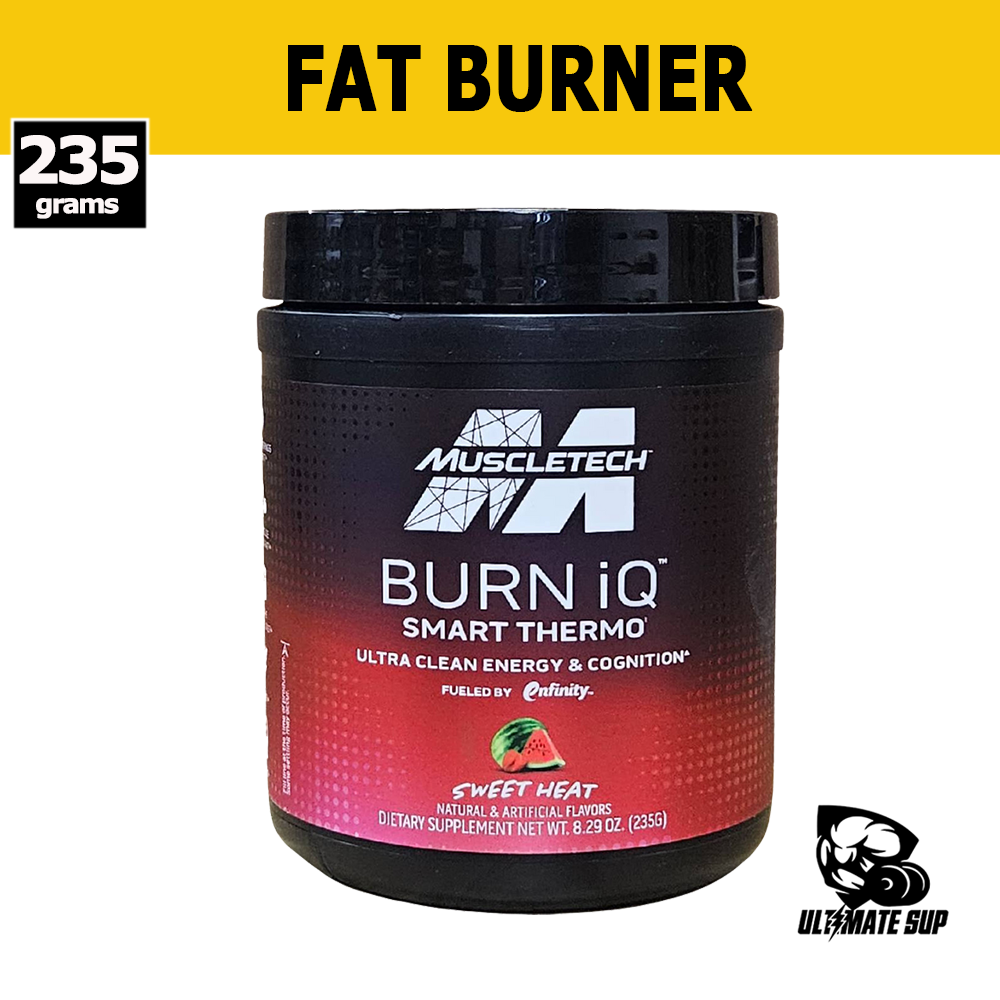 MuscleTech, Burn iQ, Smart Thermo, Cognitive & Memory Formulas, Sweet Heat, 8.29 oz (235 g) - Ultimate Sup Singapore