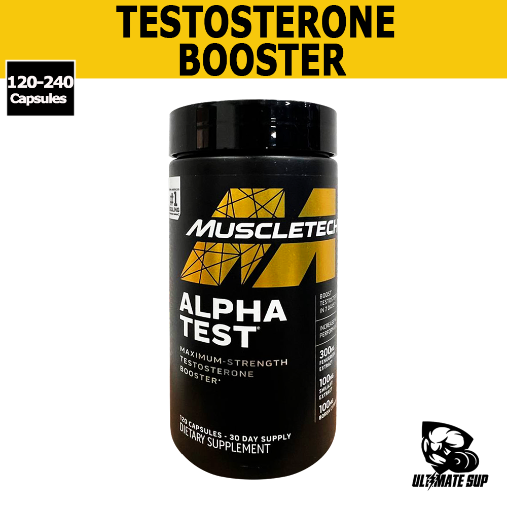 MuscleTech Pro Series Alpha Test Boost Test 120 - 240 Capsules