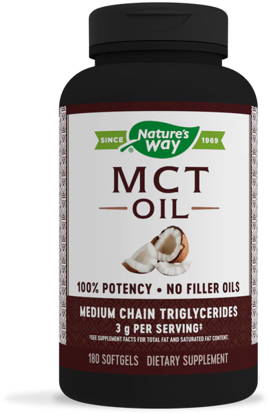 Nature's Way, Organic MCT Oil | Supports Ketogenic Diets | Promote Weight Loss, 480 ml - Ultimate Sup Singapore