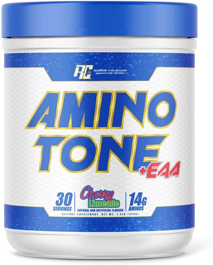 Ronnie Coleman, Amino Tone, EAA, 30 Servings - Ultimate Sup Singapore