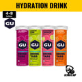 GU Energy, Hydration Drink Tablets, Electrolytes, Various Flavors, 4-8 tubes - Ultimate Sup Singapore