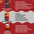 Combo PROFESSIONAL PERFORMANCE, MUT Whey 5lb + CreaKong 300g + Madness 504g + Geaar 378g + Multi 60caps+ Omega 3 500s + MUT Carnitine - Ultimate Sup Singapore