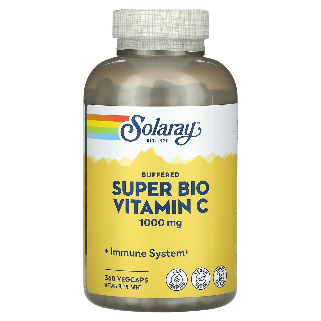 Solaray, Timed Release, Vitamin C, Rosehip, Stearic Acid, Contains Silica, 1000 mg, 250 Tablets - Ultimate Sup Singapore