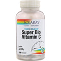 Solaray, Timed Release, Vitamin C, Rosehip, Stearic Acid, Contains Silica, 1000 mg, 250 Tablets - Ultimate Sup Singapore