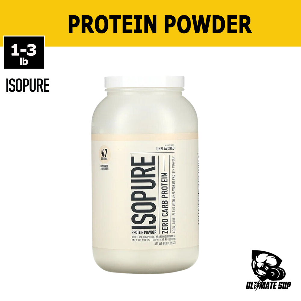 Isopure, Zero Carb Protein, 1-3lb - Thumbnail