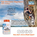 Doctor's Best, Magnesium Glycinate 100mg High Absorption 100% Chelated with Albion Minerals, 120-240 tabs - Ultimate Sup Singapore