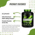 MusclePharm, Combat 100% Whey Protein, 5 lbs (2269 g) - Ultimate Sup Singapore