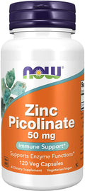 Now Foods, Zinc Picolinate, 50 mg, 60 -120 VegCaps/ Servings - Ultimate Sup Singapore