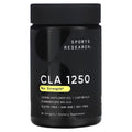 Sports Research, CLA 1250, Fat Burner, 1250 mg, 180 Softgels