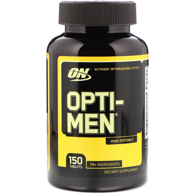 Optimum Nutrition, Opti-Men, 150-240 Tablets - Ultimate Sup Singapore