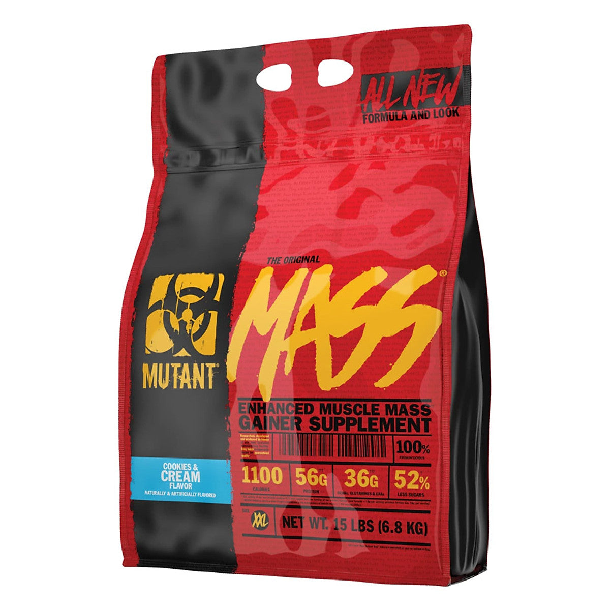 Mutant MASS, Mass Gainer, 2.27 KG (5 LBS) - 2.72 kg (6 LBS) - 6.8 KG (15 LBS) - Ultimate Sup Singapore