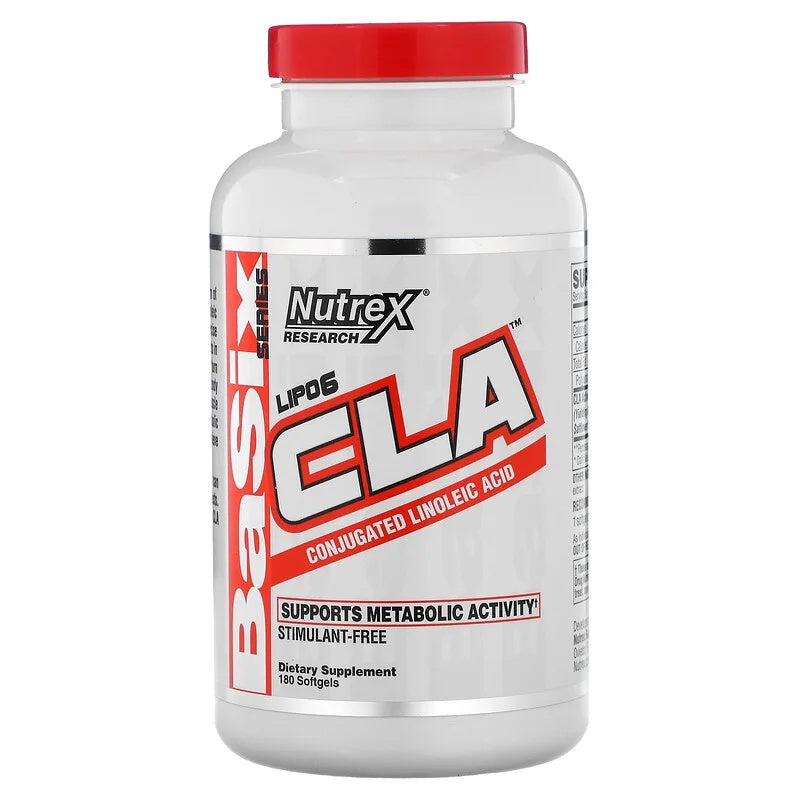 Nutrex Research LIPO-6 CLA, Fat Burner To Support Metabolic Activity & Build Muscle, Weight Loss Supplement