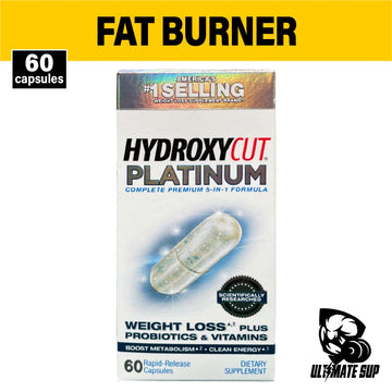 Hydroxycut Platinum Weight Loss Supplements Plus Active Probiotics & Vitamins, 60 Rapid-Release Capsules - Ultimate Sup Singapore