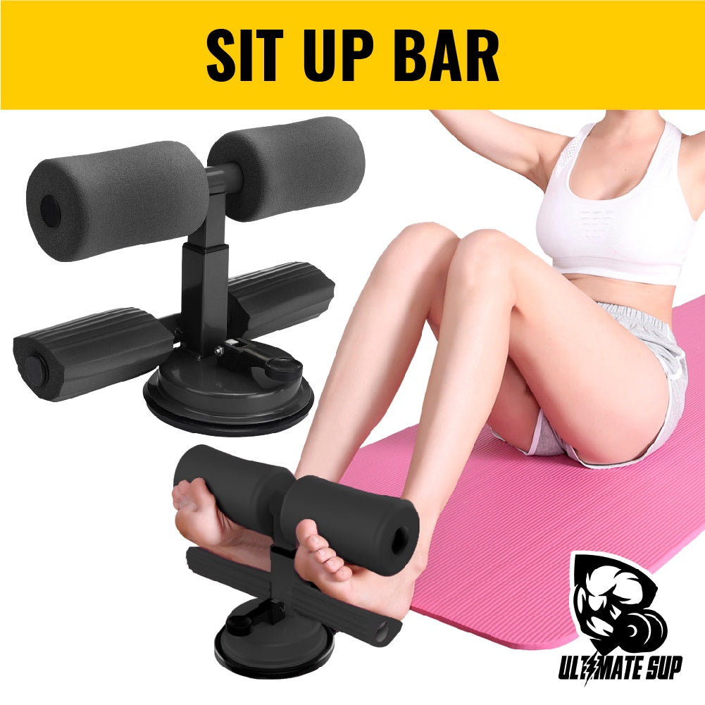 UltimateSup Sit Up Bar for Abs Exercise, Sit Up Equipment with Foot Support, Ankle Support, Fitness Equipment, Home Gym - Ultimate Sup Singapore