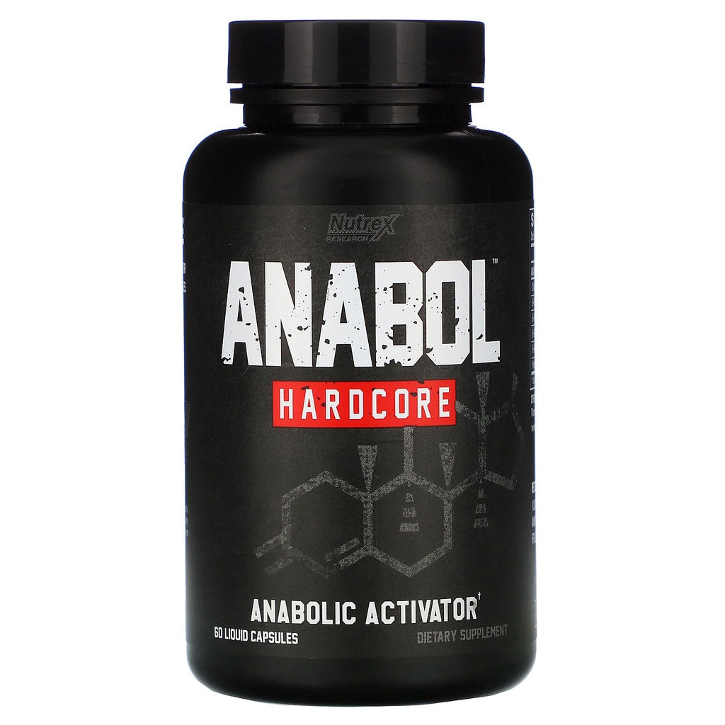 Nutrex Research Anabol Hardcore To Build Muscle, Anabolic Activator, 60 Liquid Capsules - Ultimate Sup Singapore