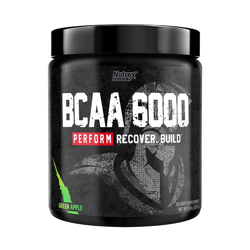 Nutrex Research BCAA Powder 6000, 2:1:1 L-Leucine: L-Isoleucine: L-Valine Ratio, Boost Performance & Recovery - Ultimate Sup Singapore