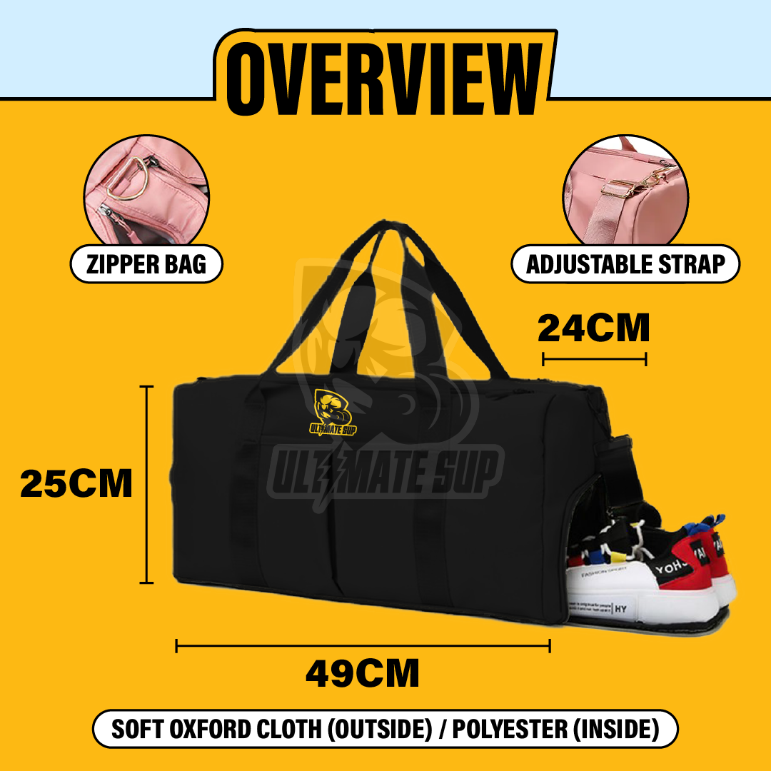 Ultimate Sup, Duffel Bag, Gym Bag, Travel Bag, Yoga Bag, Waterproof - Ultimate Sup Singapore