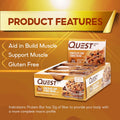 Quest Nutrition, Protein Bar, 12 Bars, 60g Each - Ultimate Sup Singapore