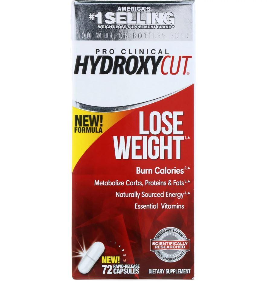 Hydroxycut, Pro Clinical Hydroxycut, 72 capsules - Ultimate Sup Singapore