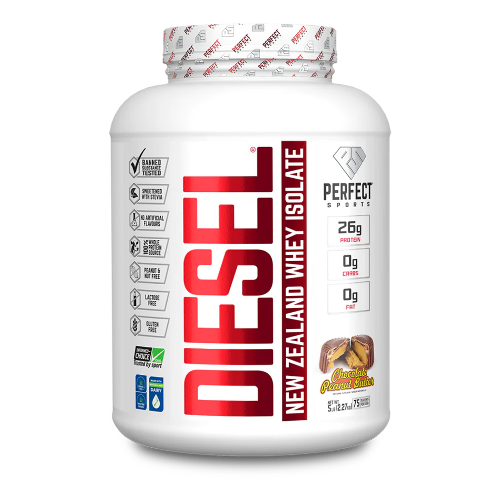 Perfect Sports Diesel 100% New Zealand Whey Isolate