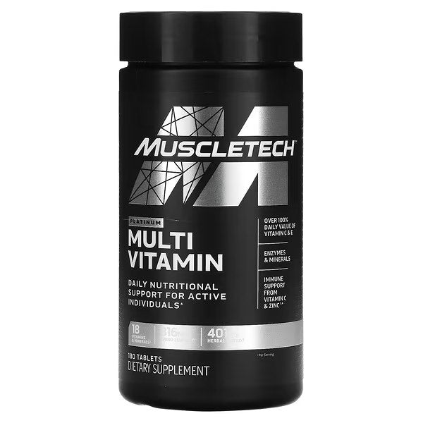 Muscletech, Platinum Multi Vitamin, 90-180 Tablets - Ultimate Sup Singapore