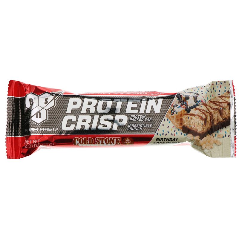 BSN, Protein Crisp, 12 Bars, 57g - Ultimate Sup Singapore